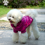 新款冬季可爱狗狗羽绒服 宠物衣服 泰迪吉娃娃小狗衣服 保暖过冬