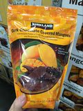 【直邮】美国Kirkland 黑巧克力菲律宾芒果干 健康零食 2包起售
