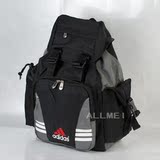 Adidas 4512401 男女黑色休闲旅行双肩包 背包 书包 正品清仓微瑕