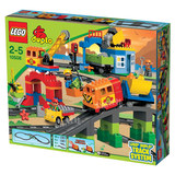 正品乐高积木LEGO 拼插 智力拼装儿童玩具 得宝豪华火车套装10508