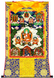 定做  西藏唐卡佛像厂家　41兜率天上师瑜伽法