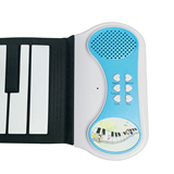 科汇兴可携带手卷钢琴37键儿童钢琴折叠软键盘便携式玩具电子琴