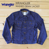 Wrangler 威格牛仔夹克 原色牛仔衣外套男 美国正品代购74145pw