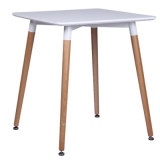伊姆斯新款组装咖啡桌时尚现代休闲桌小户型餐桌外贸宜家板式实木