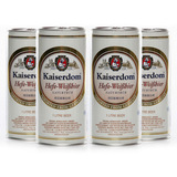 凯撒罐装白啤酒 德国原装进口啤酒  凯撒听装 1000ml*12一箱价