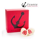 【神户Frantz草莓夹心松露白巧克力红礼盒】日本进口正品新鲜直供