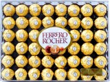美国购意大利费列罗FERRERO 榛仁金莎巧克力T48粒喜糖钻石礼盒