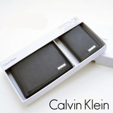 CK/Calvin Klein男士短款钱包钱夹钥匙包礼物礼盒装 日本代购正品