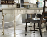 新古典欧美式 简约家具定制 环保油漆书房办公写字书桌