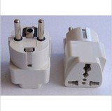 德标欧标转换器/转换插头插座（2圆孔转3角） 电源插座 欧规