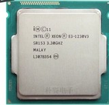 Intel/英特尔 至强 XEON E3-1230V3服务器CPU,可上S1200V3RPS