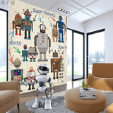 AI人工智能机器人教育培训壁纸VR虚拟现实AR增强现实墙纸科技壁画