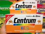 【澳洲直邮】Centrum kids 儿童善存复合维生素片 3岁及以上 橙味