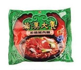 台湾泡面方便面 满汉大餐葱烧猪肉面193g(袋) 大包猪肉海盐调味