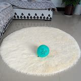 包邮加厚丝毛圆形地毯瑜伽毯儿童地毯客厅卧室满铺定制可水洗地垫