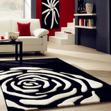 爱唯尔 纯手工腈纶地毯 客厅茶几卧室地毯多种图案风格可定做尺寸