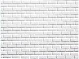 建筑沙盘模型材料 ABS白色塑料墙体 围墙砖 仿古砖 错缝砖 装饰砖