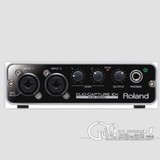ROLAND罗兰 IPAD PC通用录音卡 UA-22专业USB声卡音频卡 左轮吉他