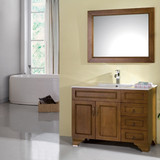 欧式浴室柜组合实木卫浴家具整体洗手台盆柜组合洗浴柜洗衣柜6041