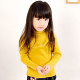 休闲儿童女童纯色新款常规针织衫B类开衫实拍有模特细毛线毛衣