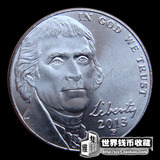 疯狂特价全新美国5美分纪念币硬币美洲外国钱币 外币收藏