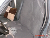 汽车维修防护座椅套 加厚灰黑色无纺布座椅套 单人座