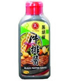 台灣進口調味料 義峰黑胡椒牛排醬350g 韓國日本料理必備