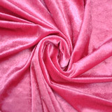 桃红色密丝绒 金丝绒面料 床上用品/会议桌布布料 背景布 宽1.6米