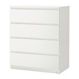 IKEA滋滋深圳宜家代购 马尔姆 4屉柜, 抽屉柜子储物寝具斗柜