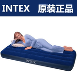 原装正品 美国INTEX单人双人充气床垫豪华植绒气垫床户外充气用品