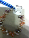 周大福香港专柜正品代购 彩色珍珠手链