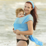 热卖婴儿育儿背巾西尔斯推荐款夏天网布婴儿背巾宝宝水背带长背巾