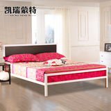 特价包邮双人床单人床铁床铁艺床钢木床1.2米1.5米1.8米软包床架