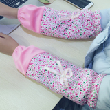 学生袖套女长款可爱韩版办公冬季日用防尘防污毛绒时尚简约套袖