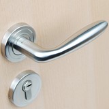 304不锈钢分体式门锁执手 房间木门门锁拉手 卧室门锁把手 满包邮