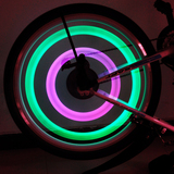 PolyFire 自行车配件车灯风火轮气门气嘴柳叶辐条灯山地车装备