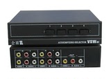 仝丽 VSW41 音视频切换器 AV切换器 音频切换器 四进一出 4进1出