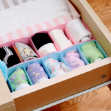 日本进口 内衣收纳盒 儿童内裤袜子小杂物收纳整理盒 抽屉储物格