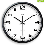 TUMA创意壁钟 精工机芯 14英寸客厅钟大挂钟时钟挂表石英钟X4325