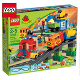 乐高LEGO 得宝系列豪华火车套装创意积木益智玩具10508