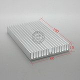 铝散热片 100*60*10MM 铝合金散热片 电子散热器 PCB散热块