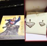 香港专柜代购正品 周大福 925银 蝙蝠俠与超人 吊墜 代购
