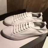 欧洲站欧美男鞋2016新款小白鞋板鞋男韩版潮春夏季黑白色真皮透气