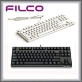 正品包邮FILCO 87 圣手二代系列 黑轴/青轴/茶轴 无冲机械键盘