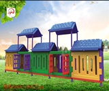收纳柜豪华幼儿园儿童塑料置物架森林梦幻储藏柜置球架户外玩具