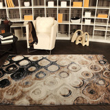 心艺 土耳其进口地毯客厅简约沙发茶几地毯卧室床边抽象时尚地毯
