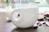 水滴杯海螺杯唐山骨瓷马克杯手工创意杯子日式奶杯陶瓷水杯咖啡杯