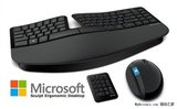 国行盒装正品 微软Sculpt Ergonomic人体工学键盘无线键鼠套装