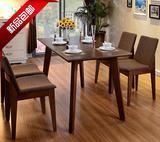 宜家椅子简约现代实木欧式餐椅新中式布艺棉麻休闲椅餐厅椅凳特价