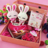 德芙巧克力礼盒装创意心形情人节女生日节创意礼物送女友闺蜜表白